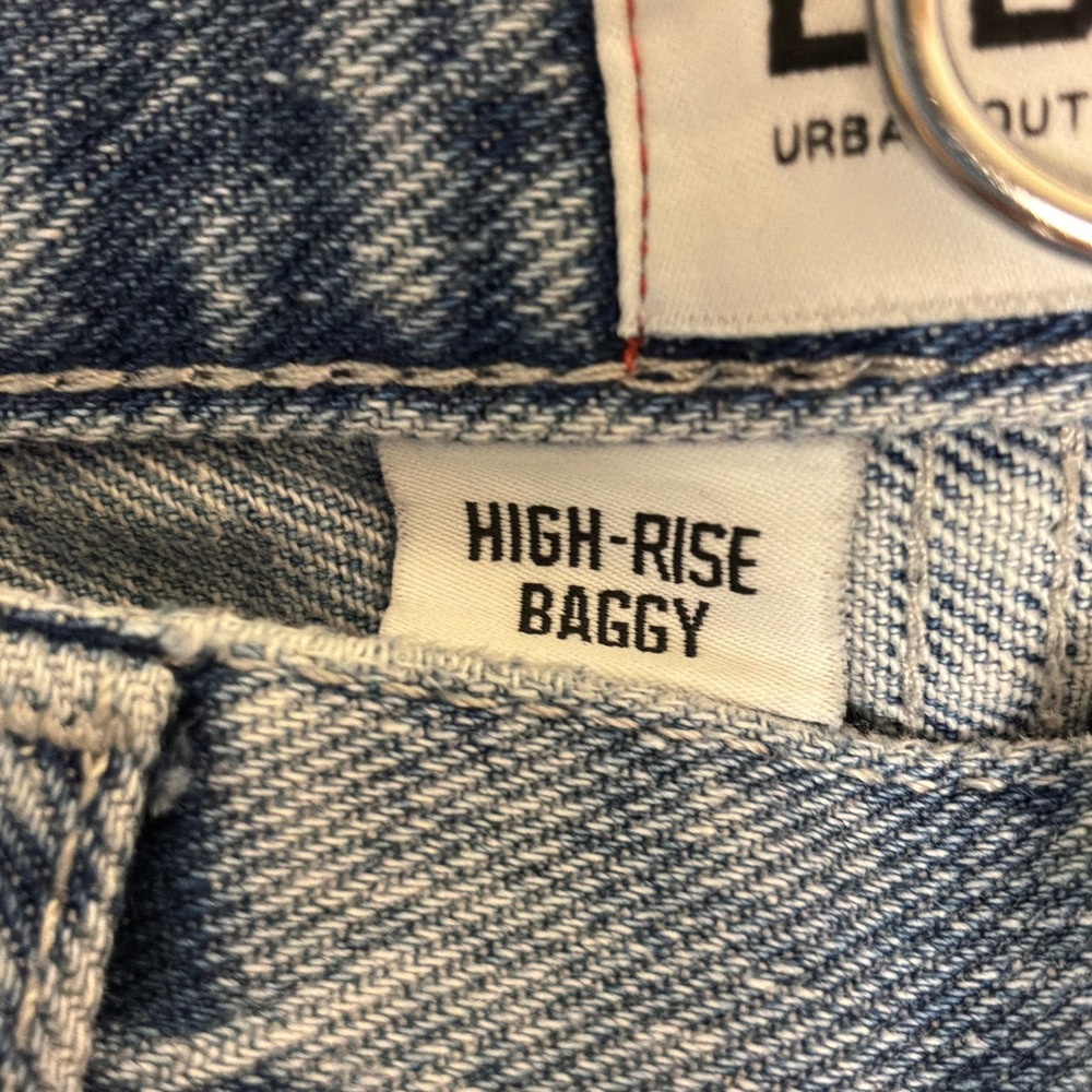 BDG High-Rise Baggy Jeans Women 28 Blue Excellent Denim - Picture 4 of 10